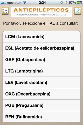 Interacciones FAEs screenshot 2