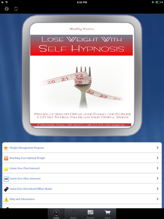 Lose Weight With Self Hypnosis for iPad