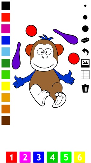 圖畫書 馬戲團為幼兒和兒童：有很多照片像一個小丑，獅子，熊，猴子，大象和變戲法。遊戲 學習 幼兒園，學前班或幼兒園：如何(圖2)-速報App