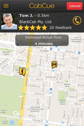 CabCue: All Australian Cabs In One App screenshot 2