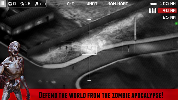 Zombie Gunship Free: Gun Down Zombies