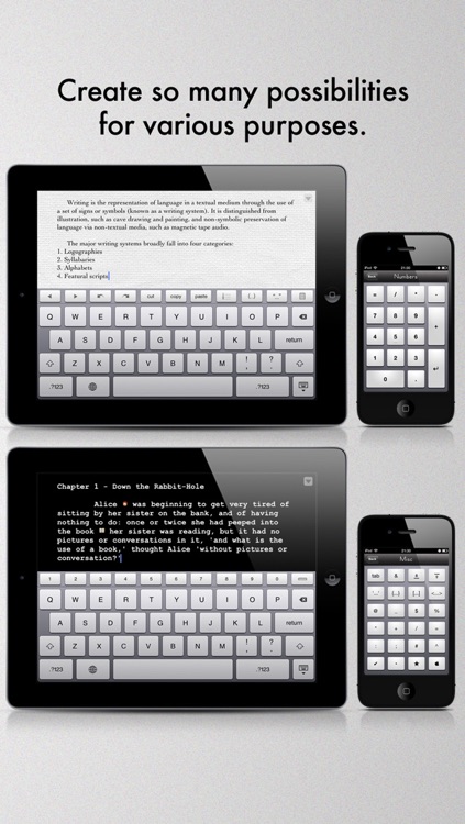 WriteMate - External Keyboard for Writing on Write 2 screenshot-3