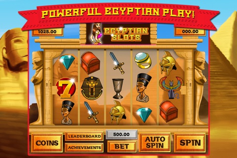 Egyptian Pharaoh Slots - House of Nefertiti (Free Slots Game) screenshot 2