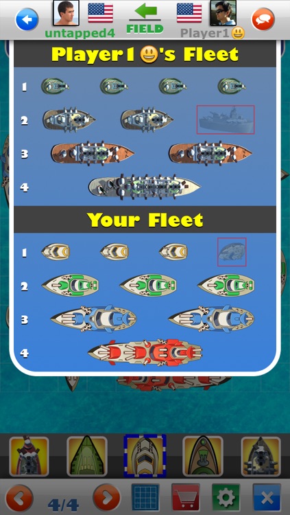 Naval Warfare Multi-shot