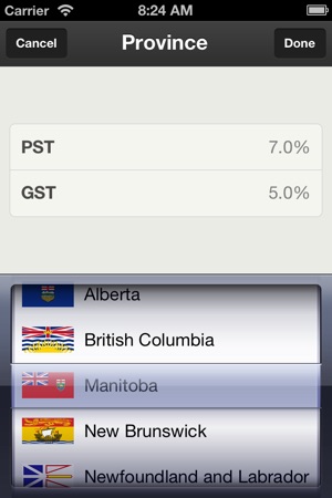 Canadian Sales Tax Calculator Plus(圖5)-速報App