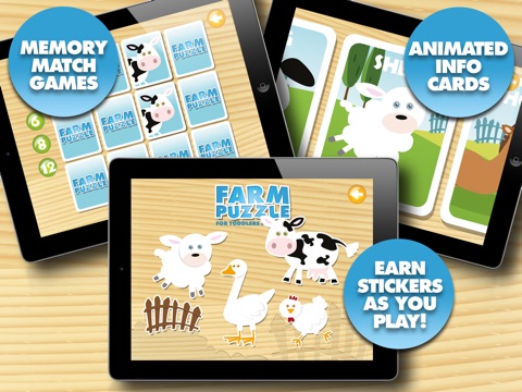 Farm Animal Puzzle screenshot 4