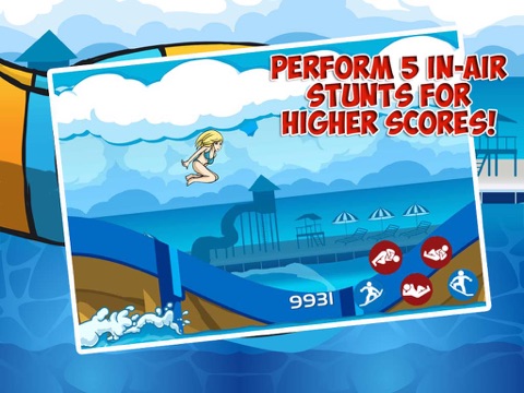 A Waterslide Surfers Extreme HD - Cool Water Slide Wave Game screenshot 3