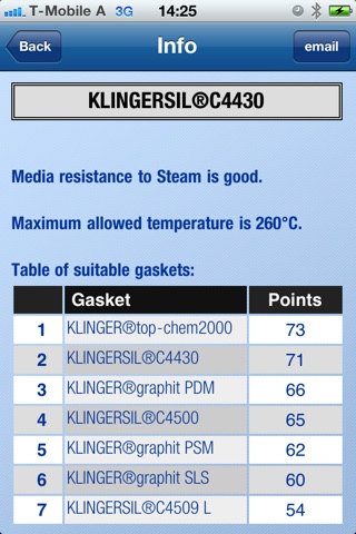 KLINGERexpert® screenshot 3