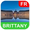 Brittany, France Offline Map - PLACE STARS