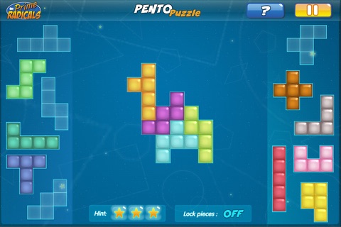 Prime Radicals: Pentominoes (smartphone) screenshot 3