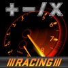 Icon 3D Math Racing - A Fast Free Math Facts Game
