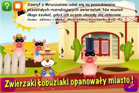 Zwierzaki Łobuziaki: Przygoda Szeryfa Tygrysa screenshot 2