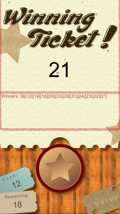 Winning Ticket!