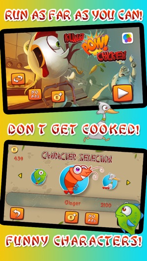 Kung Pow Run Adventure - A Funny Chicken Escape Challenge(圖2)-速報App