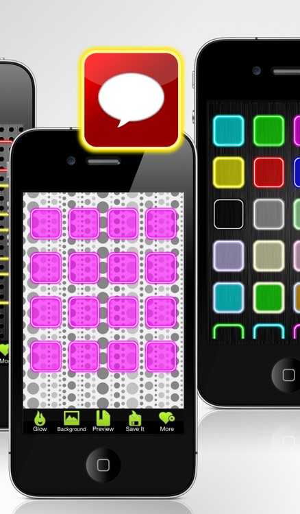 Glowing App Icons - Home Screen Maker screenshot-3