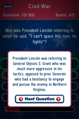 American History Trivia Challenge screenshot 3