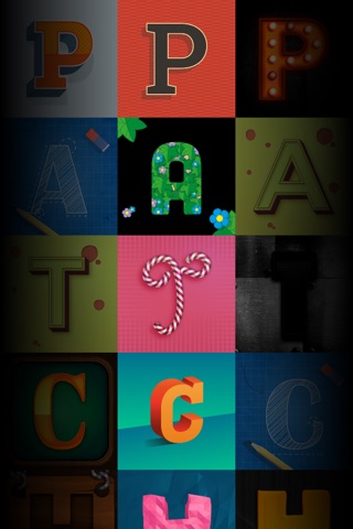 Patchwords: create your own word of art! screenshot 4