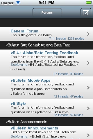 HowardForums Mobile screenshot 2