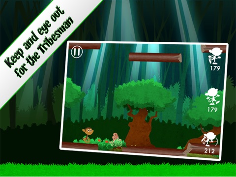 Mega Monkey Run: Kico's Top Free Running Adventure Game! for iPad screenshot 3