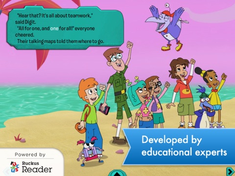 Cyberchase: Ruckus Reader screenshot 2