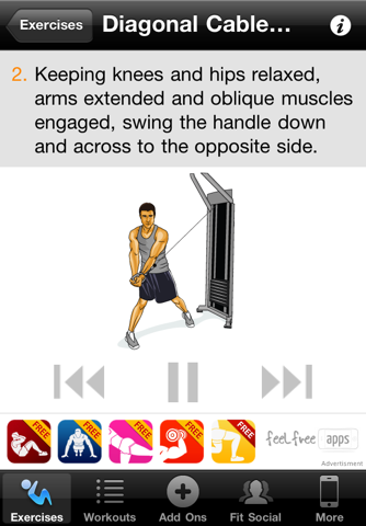 Gym Workouts Free screenshot 2
