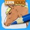 Coloring Book - Horses & Ponys