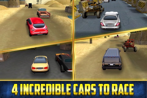 3D Monster Truck Crazy Desert Rally Temple Race - An Offroad Escape Run Free Racing Game screenshot 2