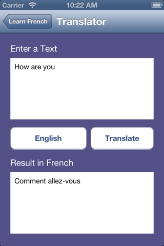 Learn French screenshot 2