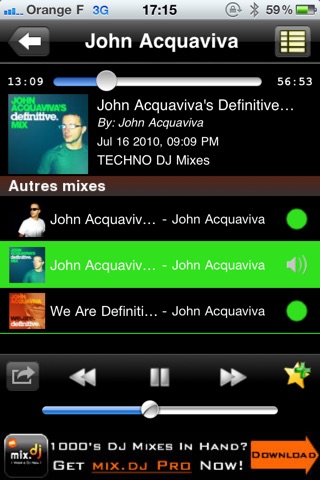 John Acquaviva by mix.dj screenshot 2