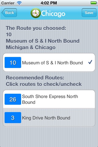 Chicago Next Bus screenshot 3