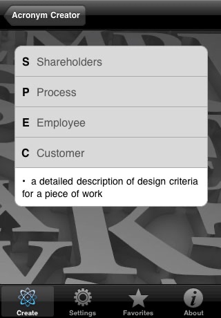 Acronym Creator screenshot 3