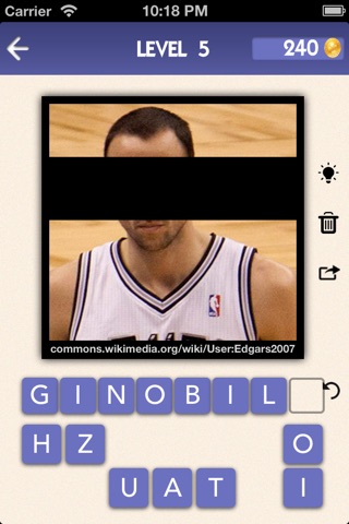 Basketball Quiz - Guess Player Picture Game - 2013/14 Edition screenshot 4