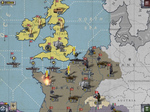 Игра European War 2 Lite for iPad