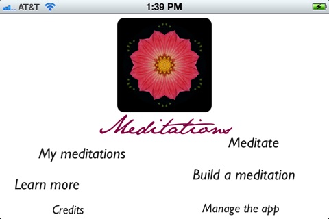 Meditations screenshot 2