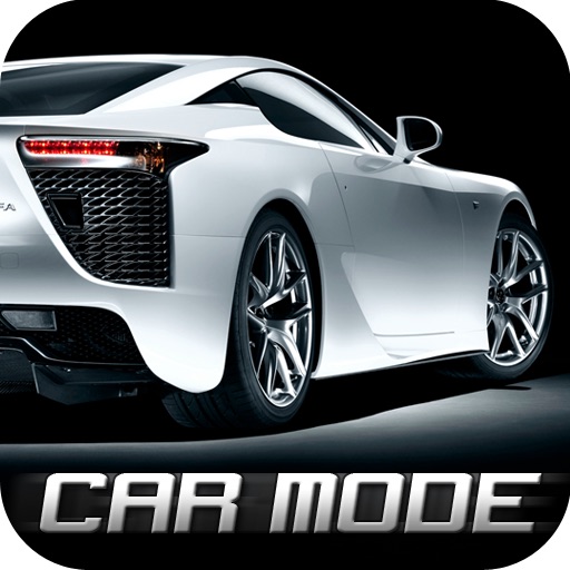 Mobile Car Mode - phone driving mode icon