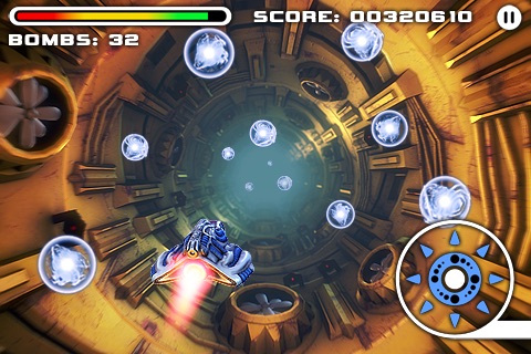 Space Touch - The touch shooter Lite screenshot 2