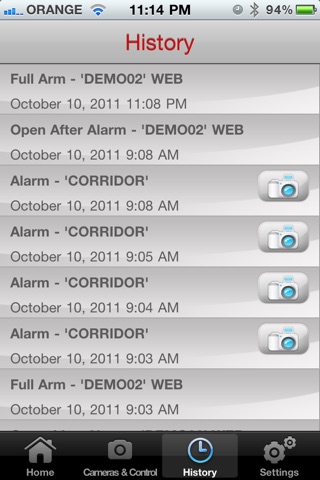 Alarm Control - Juwentus screenshot 3