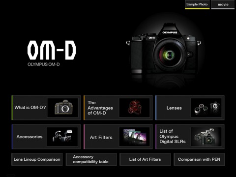 OM-D catalog English screenshot 2