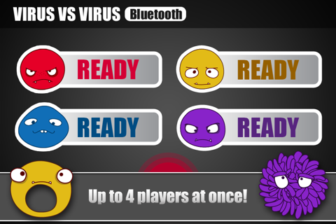 Virus Vs. Virus Bluetooth（multiplayer versus game collection） screenshot 2
