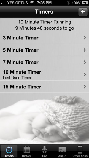 Baby Cry Timer Lite(圖1)-速報App