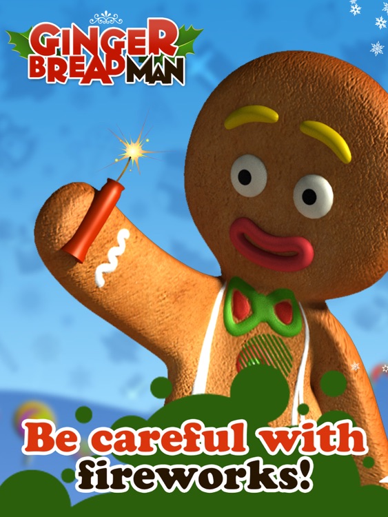 Talking Gingerbread Man HD screenshot-3