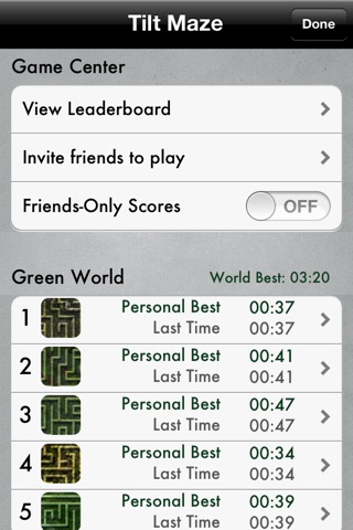 Tilt Maze Lite screenshot 2