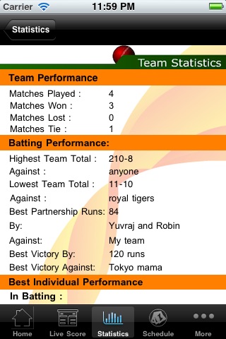 Pune Warriors India screenshot 4