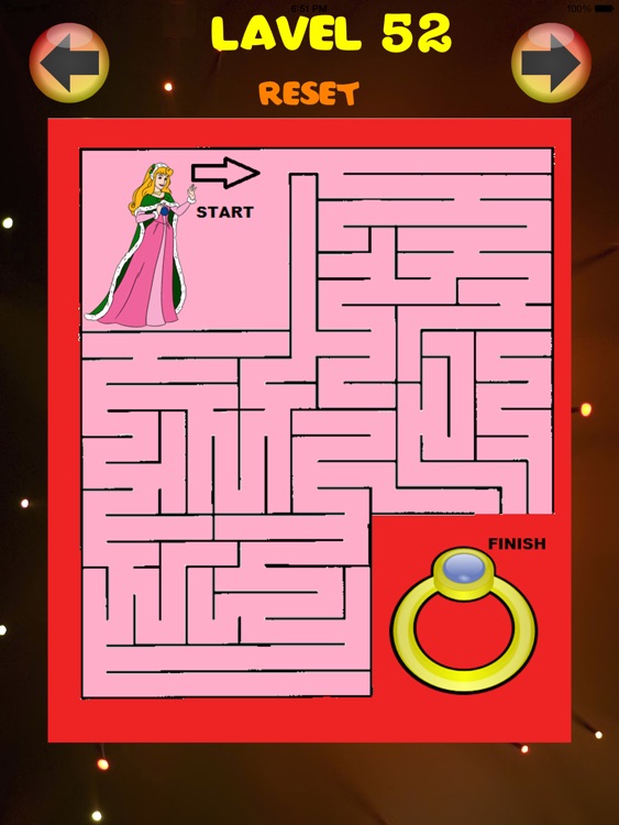 Magic Maze Game - Where's the path? Find the correct path to solve the problem