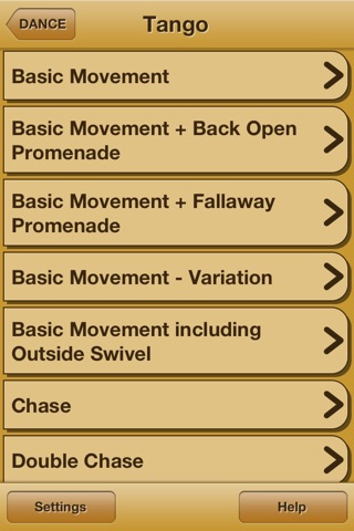 DANCE - the dance moves database screenshot 4