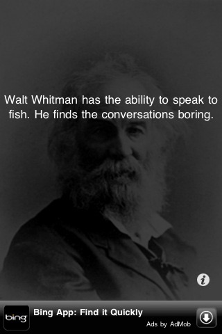Walt Whitman is Bad A** screenshot 2