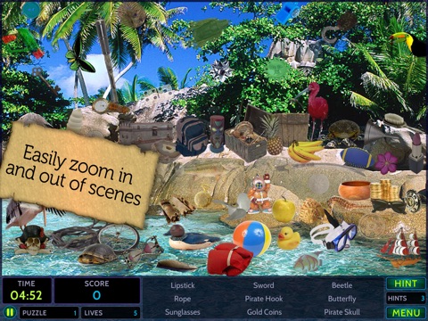 Hideaways: Lost Island HD - Fun Seek and Find Hidden Object Puzzles screenshot 4