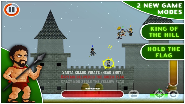 Mini Wars: Real-time side-scroller shooter