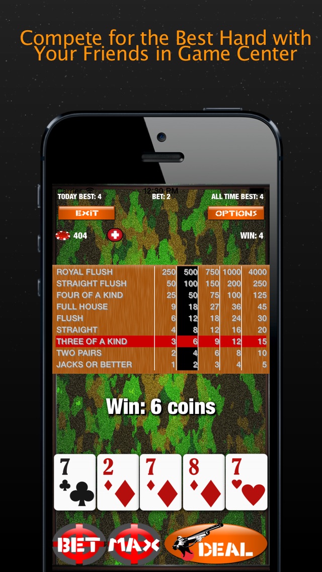 Deer Hunter Poker: High Caliber Video Poker Games for The Ultimate Challenge 1.0 IOS -