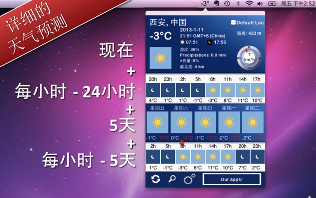 5天內的天氣(圖2)-速報App